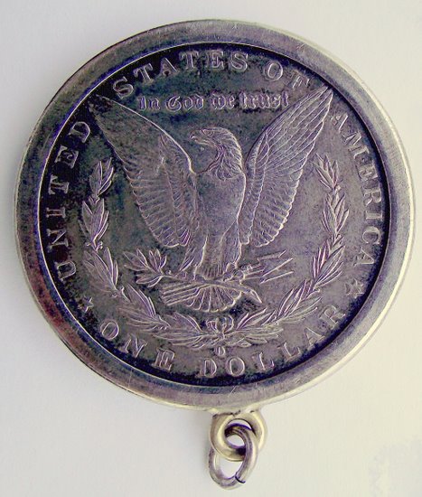 Newbie-With-1884-Morgan-Silver-Dollar-With-Rim-For-Necklace